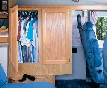 Roadtrek 190 versatil Closet wardrobe.jpg