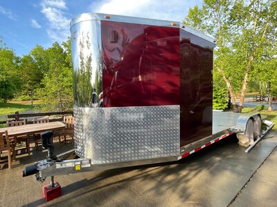 2013 Custom Spec'd Hybrid ATC v-Nose Trailer