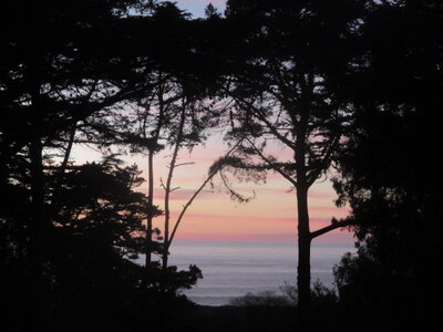 2022 01 (January) 11 Highway 1 California - Plankett Creek Campground - Sunset.JPG