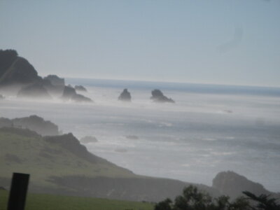 2022 04 (April) 05 Highway 1 California Near Carmel by the Sea - Ocean Mist.JPG