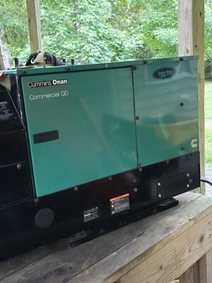 onan commercial QD ,10,000 watt diesel generator