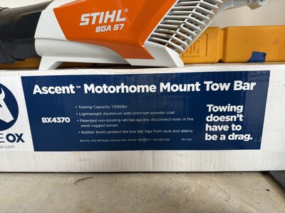 Blue Ox Ascent Tow Bar