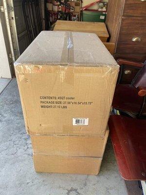 Roam Adventure Co - Cooler CASE-45Q - SLATE 45 QT Slate NIB Ice chest